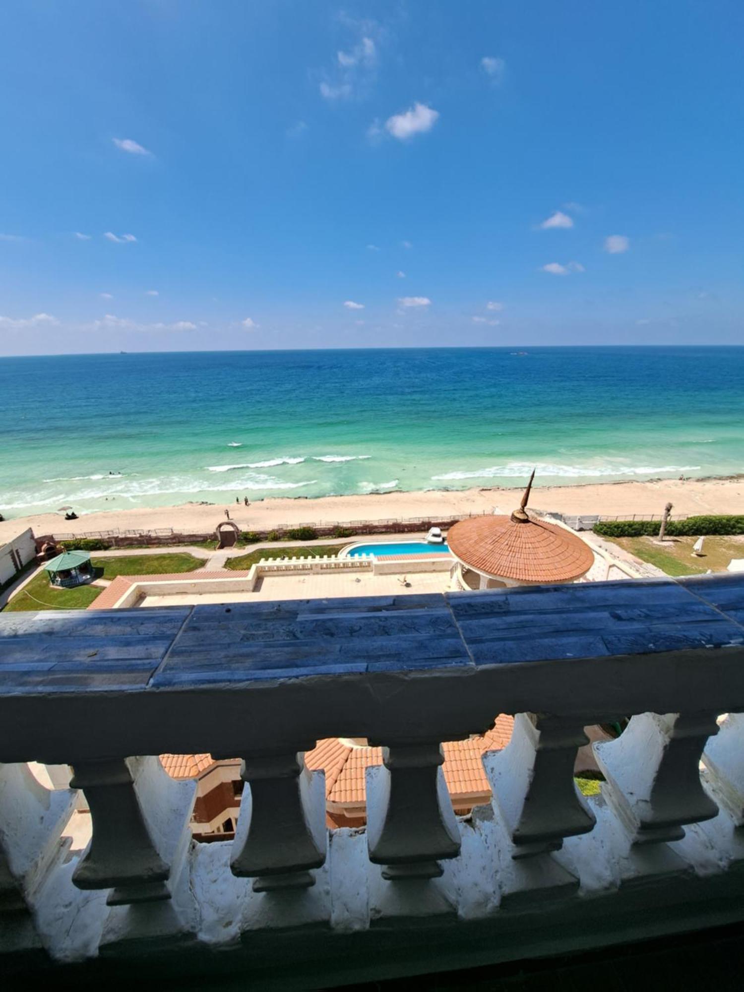 Panorama Apartment With A Charming Sea View Near Alexandria And Burg Elarab Intl Airport With Free Wifi شقة باطلالة ساحرة على البحر اول الساحل الشمالي מראה חיצוני תמונה